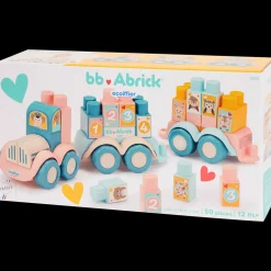Écoiffier speelgoedtrein met blokken> Houten Speelgoed