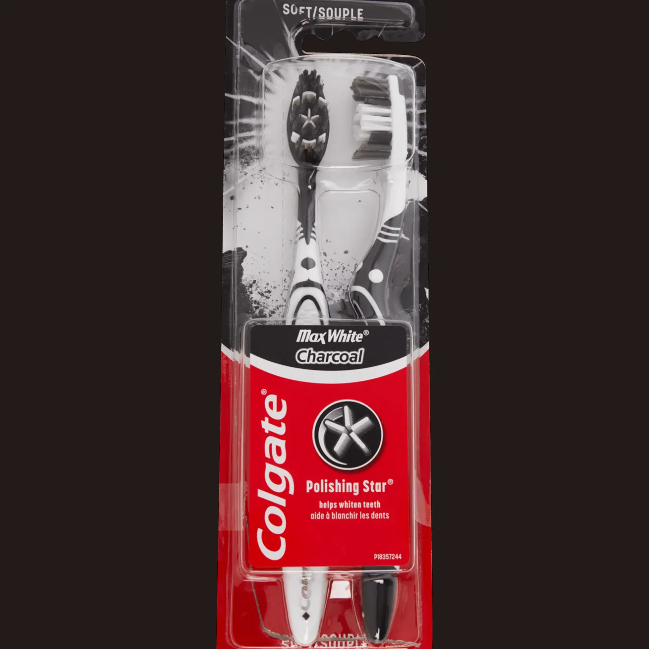 Colgate MaxWhite tandenborstels Charcoal Polishing Star> Mondverzorging