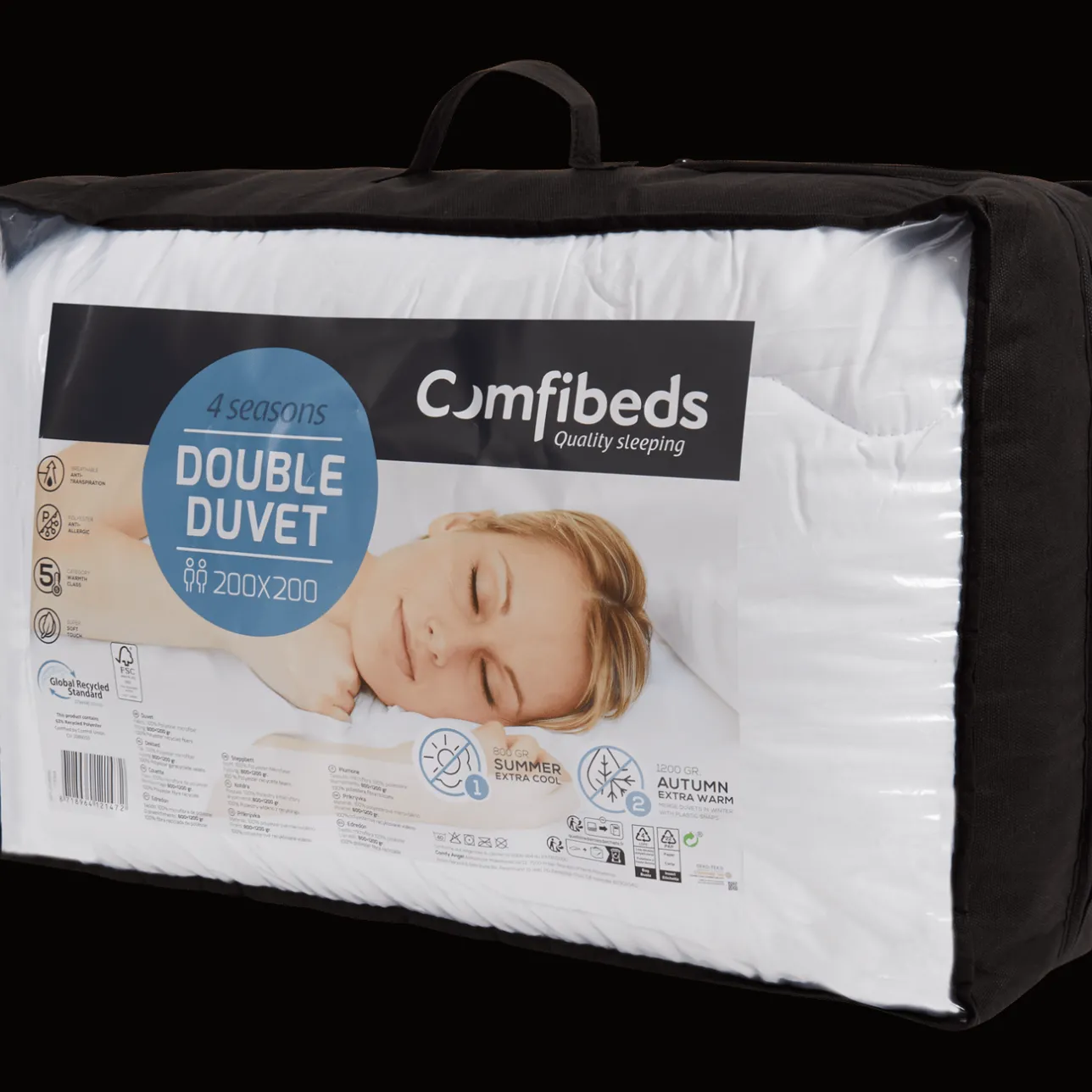 Comfibeds 4-seizoenendekbed> Beddengoed