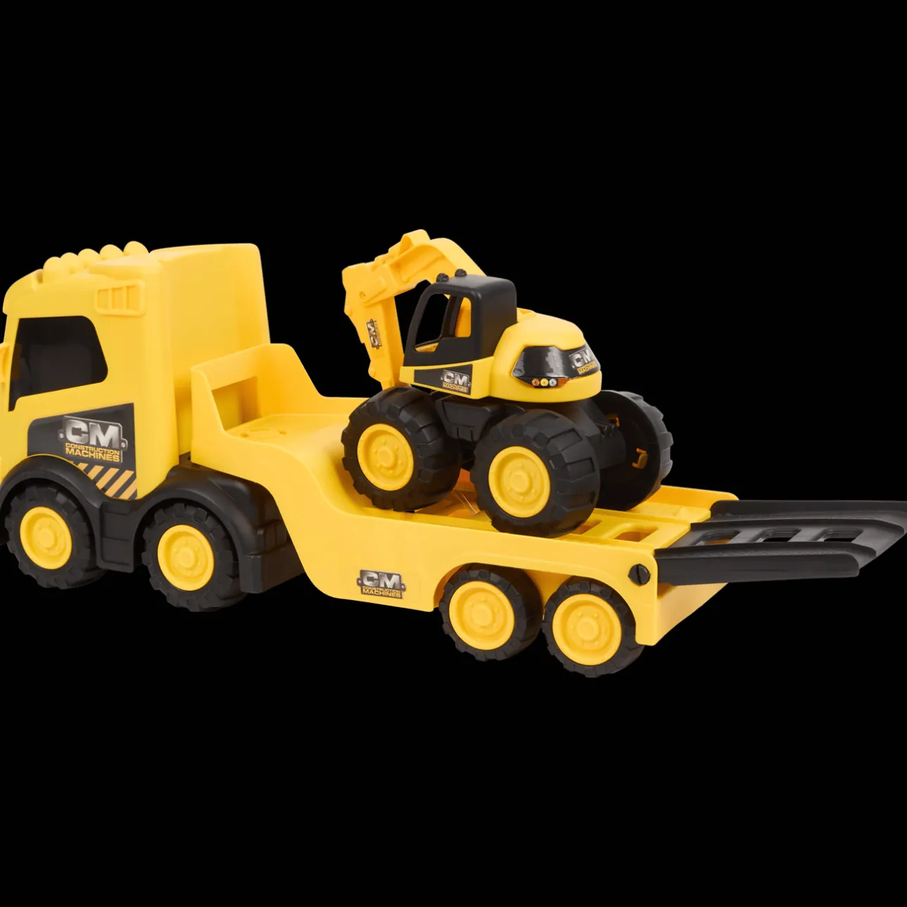 Action Construction Machines mega transporter> Speelvoertuigen