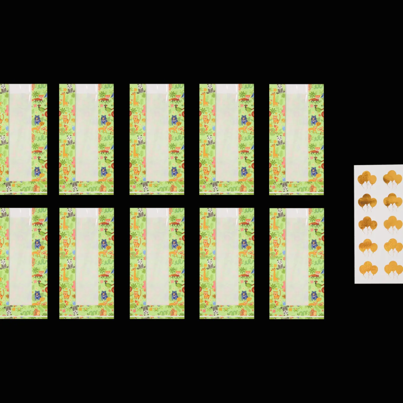 Action Cool2Party traktatiezakjes met stickers> Inpakken