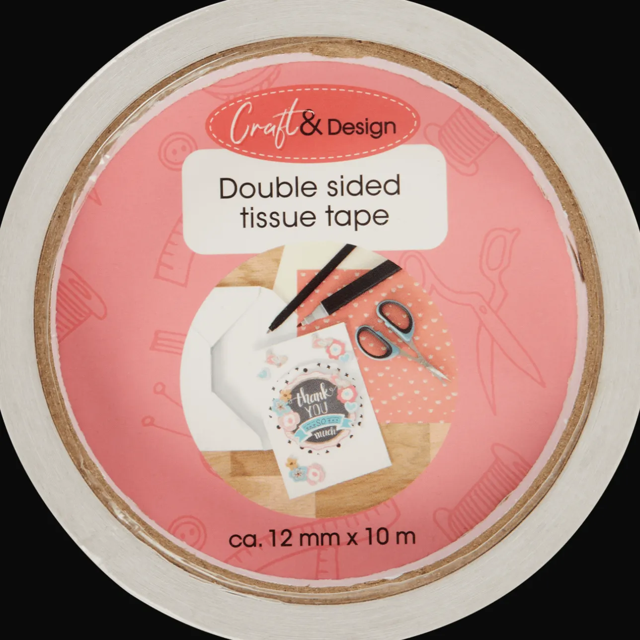 Action Craft & Design dubbelzijdig tissuetape> Knutselen