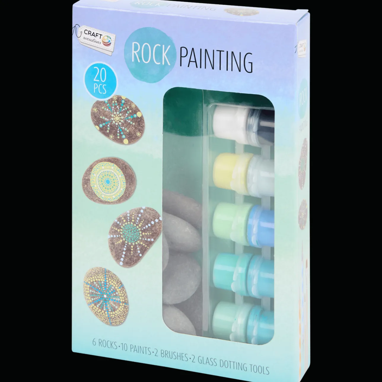 Action Craft Sensations stenen schilderset> Knutselen
