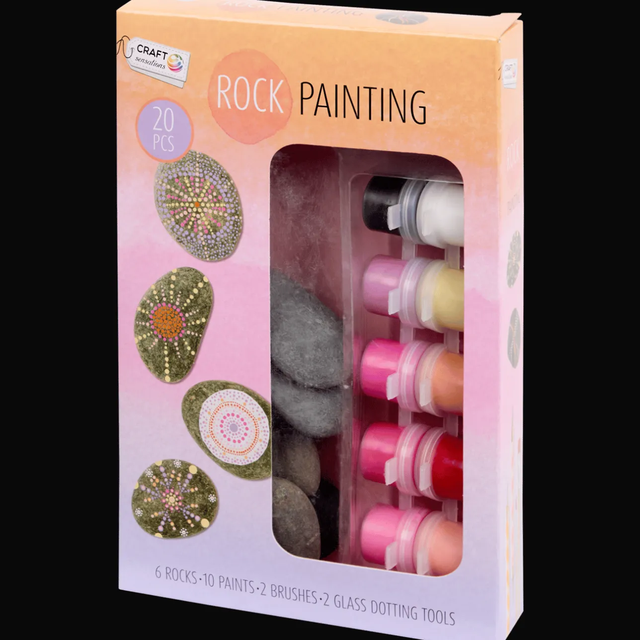 Action Craft Sensations stenen schilderset> Knutselen