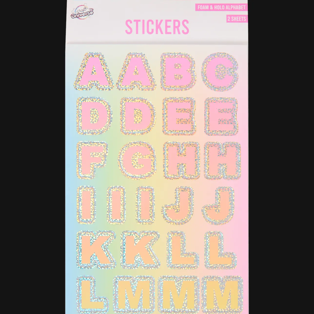 Action Craft Universe alfabet stickers> Knutselen