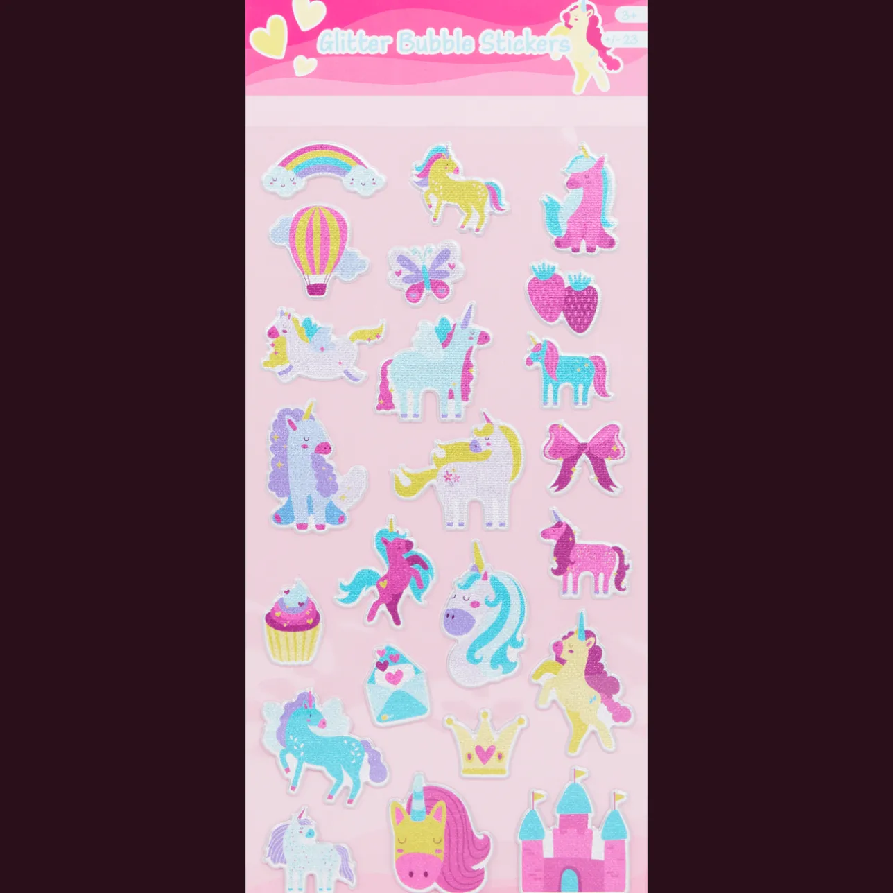 Action Craft Universe Glitter Bubble stickers> Knutselen