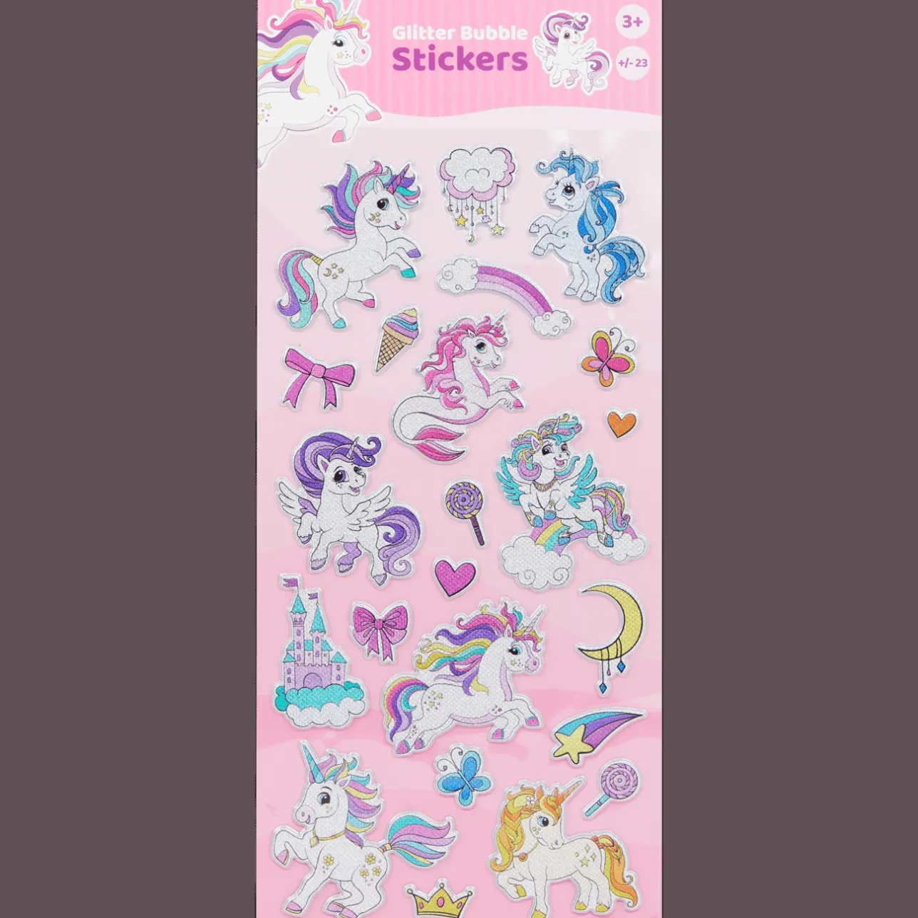 Action Craft Universe Glitter Bubble stickers> Knutselen