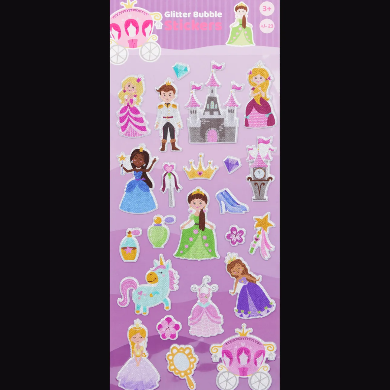 Action Craft Universe Glitter Bubble stickers> Knutselen