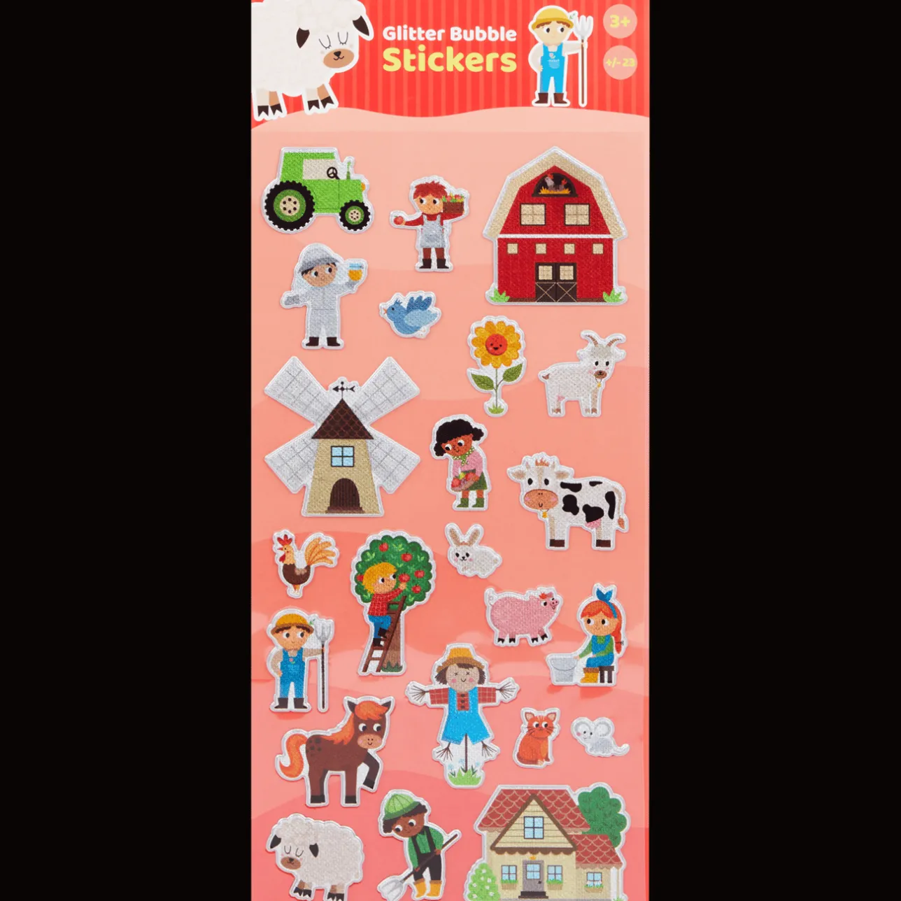 Action Craft Universe Glitter Bubble stickers> Knutselen