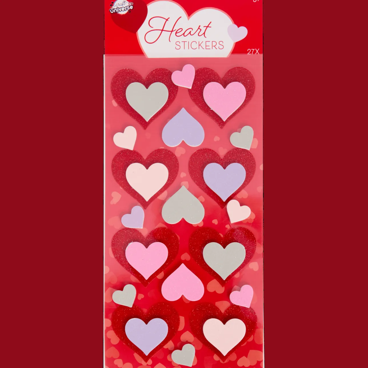 Action Craft Universe hartvormige stickers> Knutselen