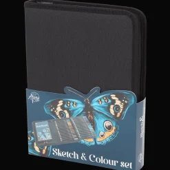 Action Creative Artist schetsblok & kleurset in etui><noscript><img width=