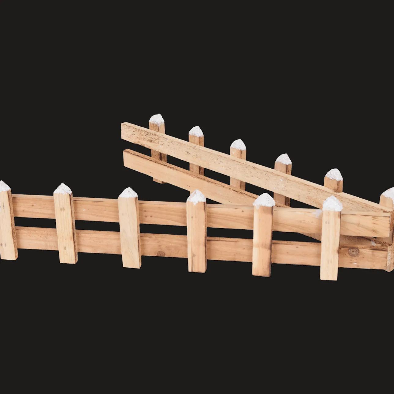 Action Decoratief houten hek> Seizoensdecoratie
