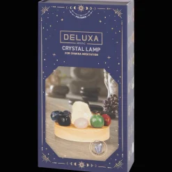 Action Deluxa chakralamp met 8 kristallen> Lampen