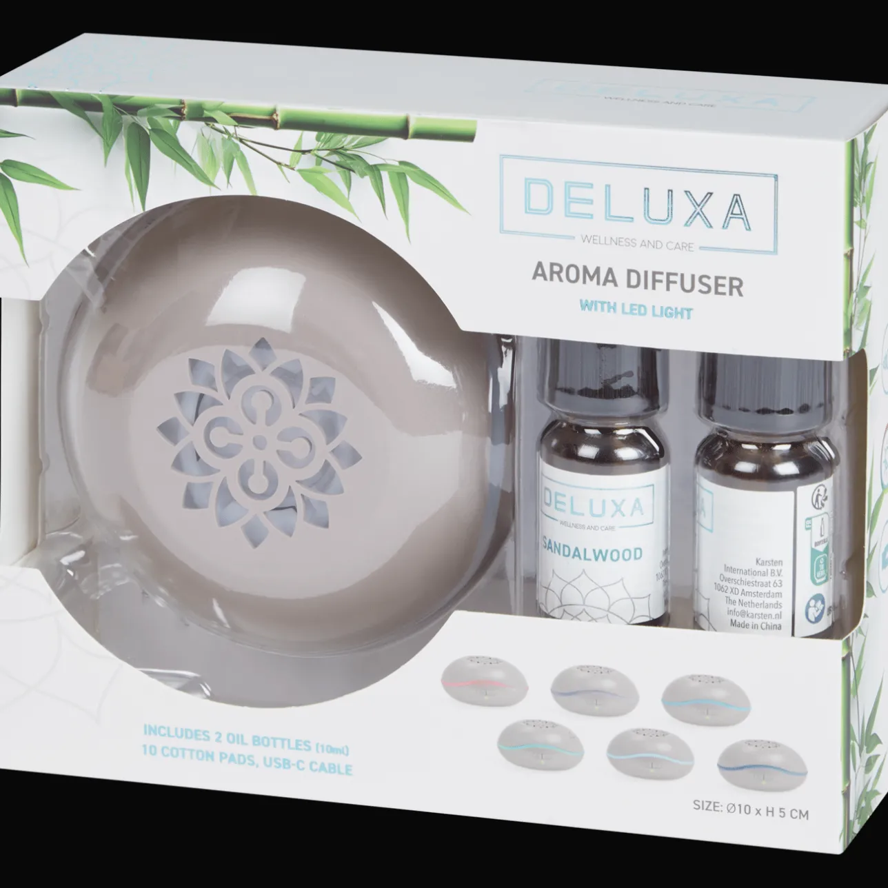 Action Deluxa geurverspreider met ledlicht> Keukenapparaten