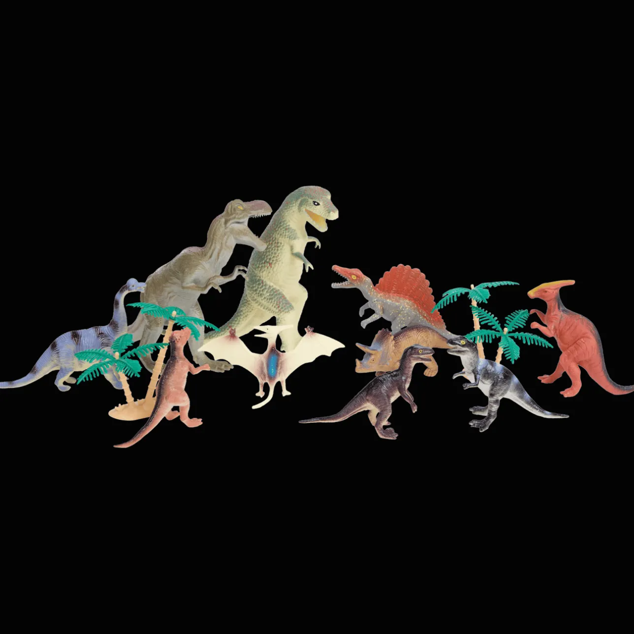 Action Dinosaurus speelset> Knuffels & Poppen