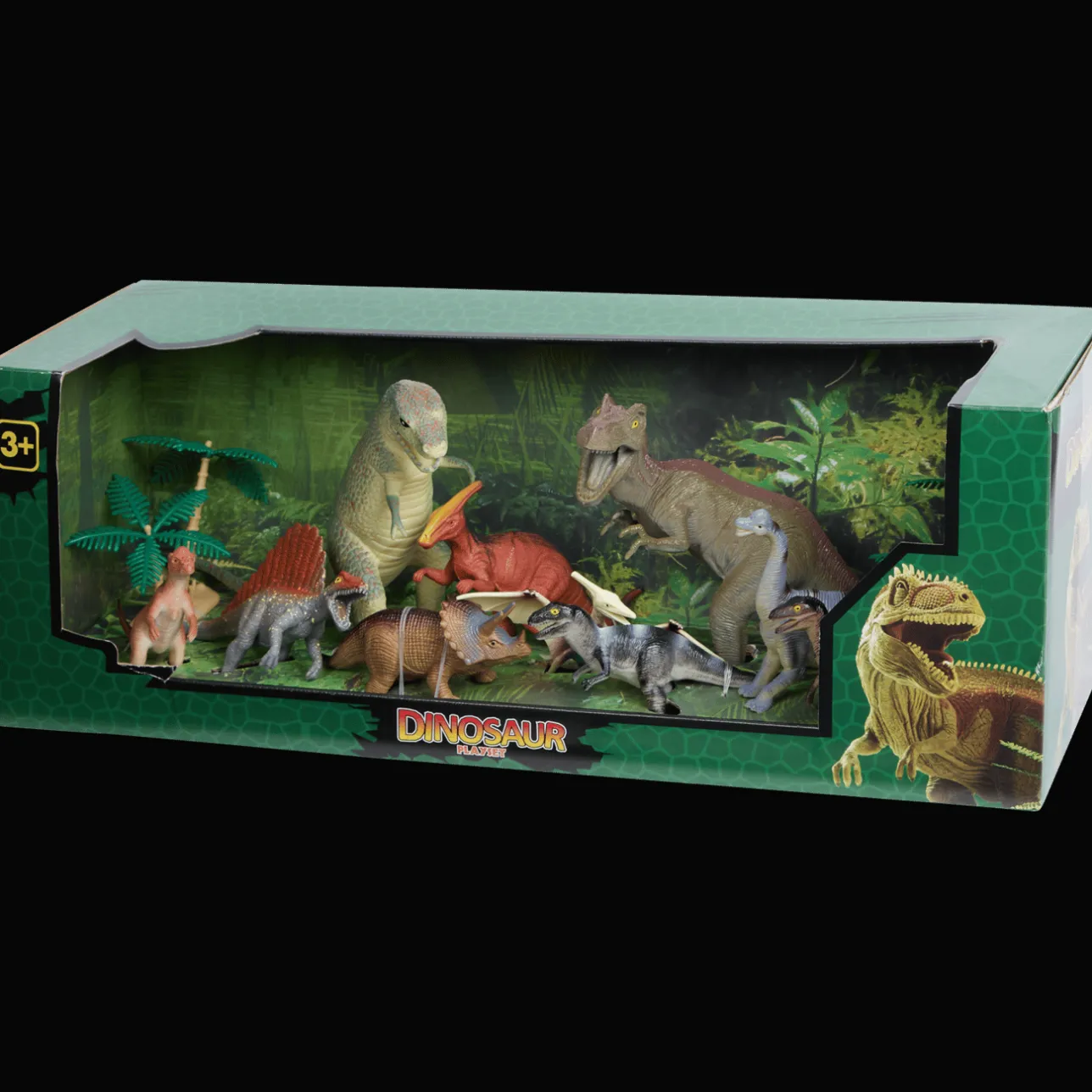 Action Dinosaurus speelset> Knuffels & Poppen