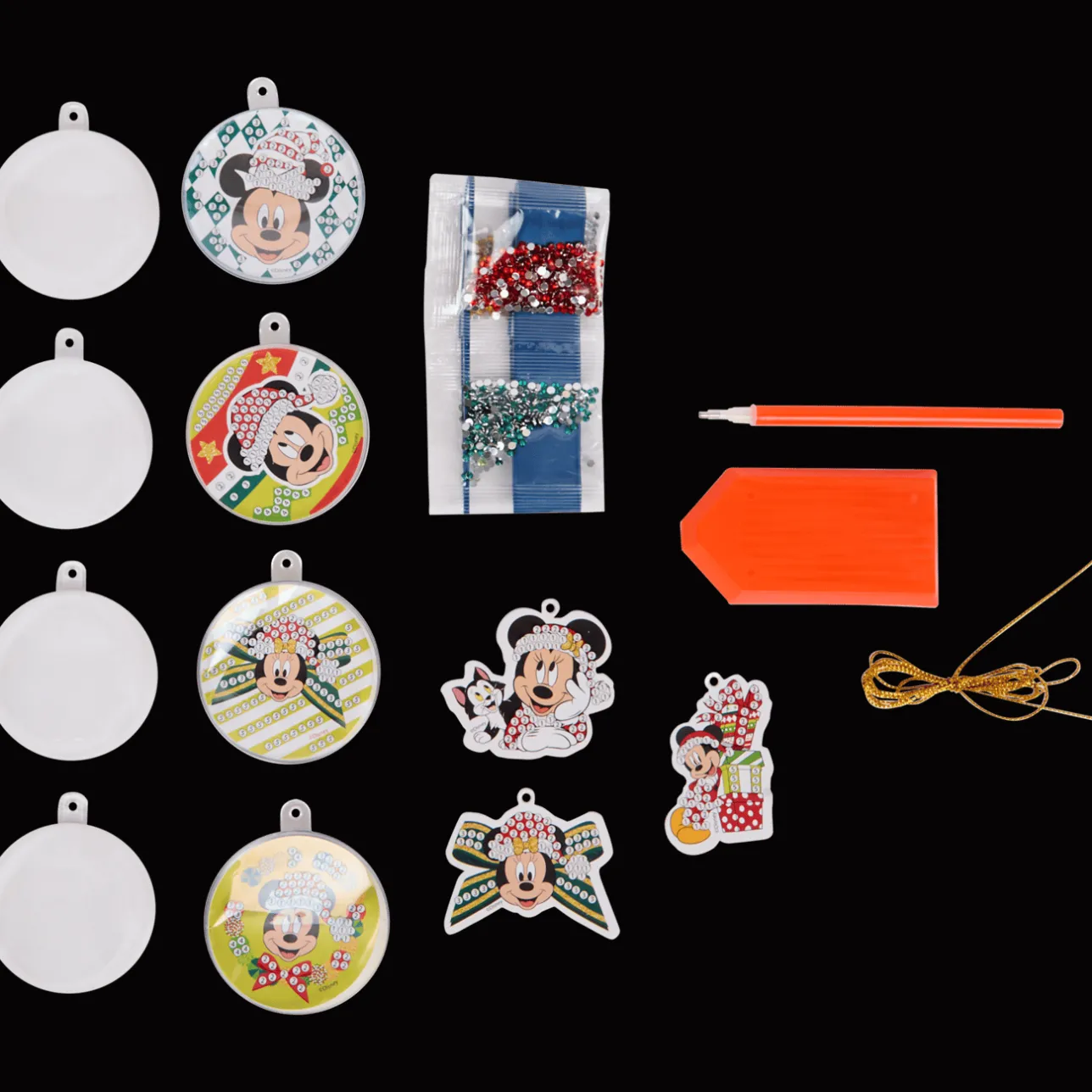 Action Disney diamond painting kerstballen> Kleuren & Tekenen