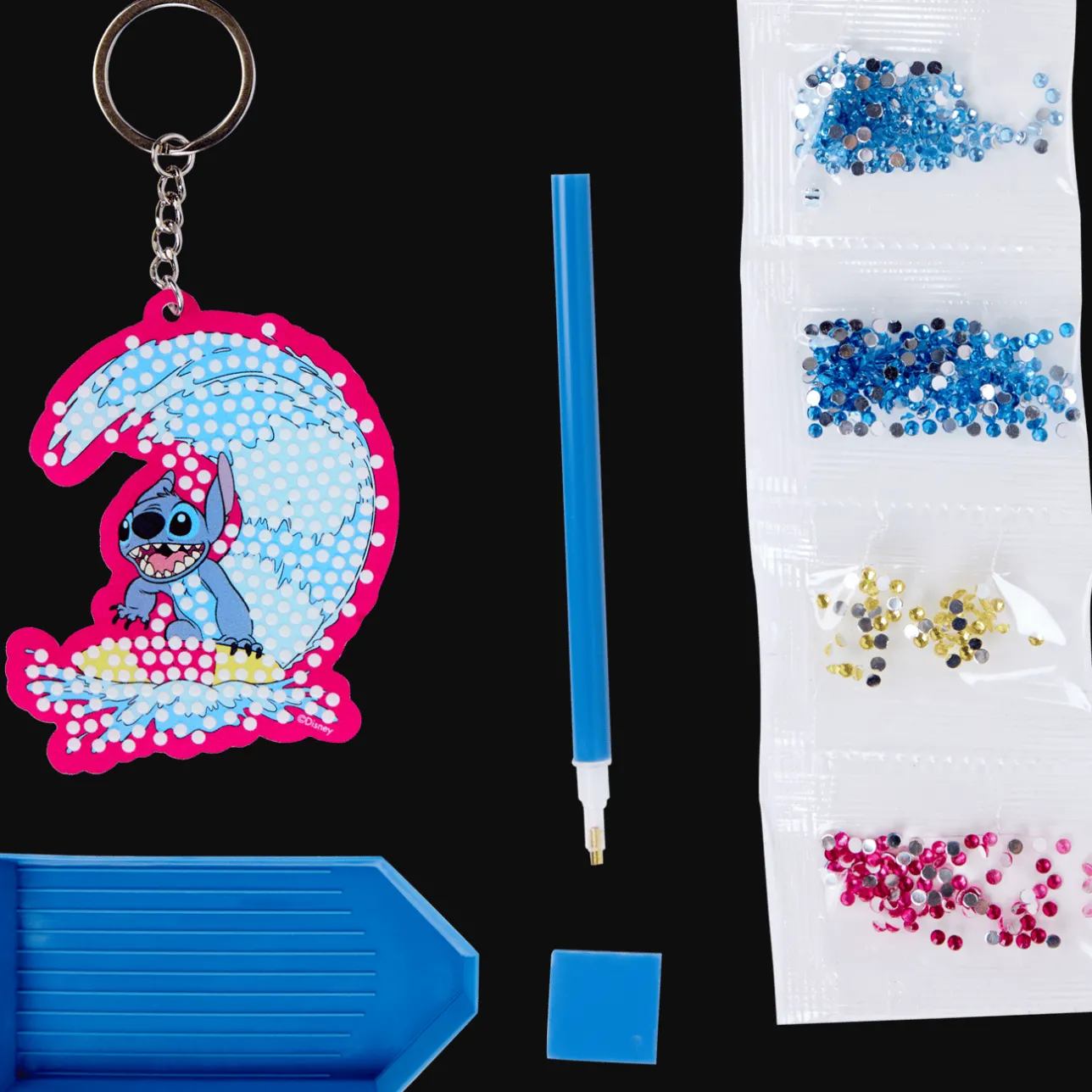 Action Disney diamond painting sleutelhanger> Knutselen
