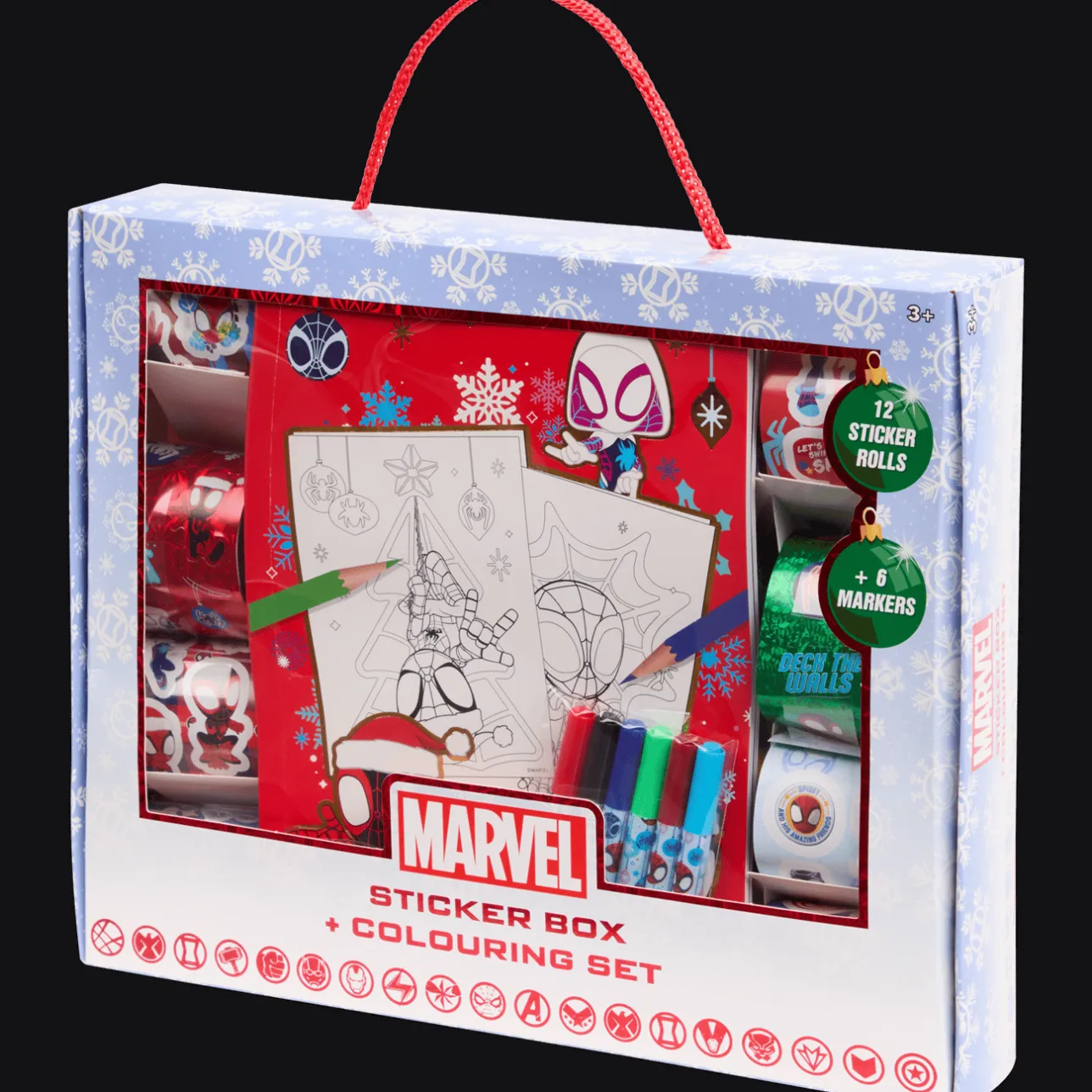 Action Disney kerstkleurboek met stickers> Knutselen