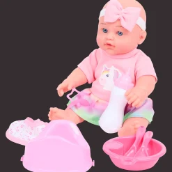 Dolly Star plaspop Baby Lola> Knuffels & Poppen