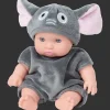 Dolly Star pop met dierenpakje> Knuffels & Poppen