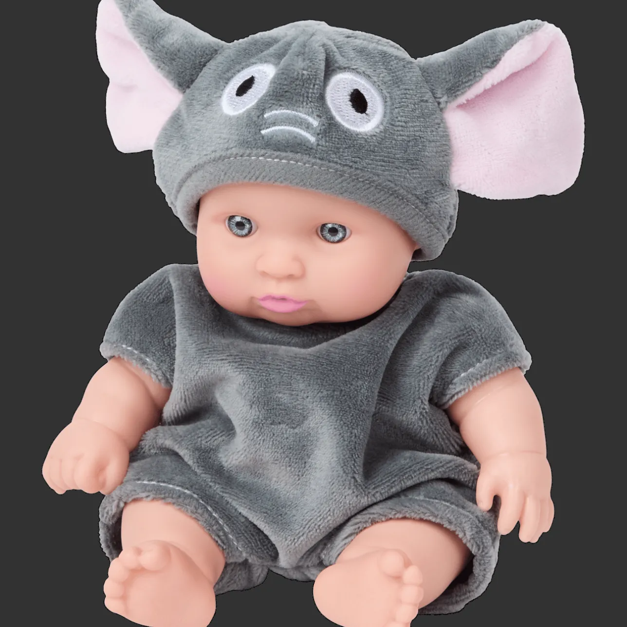 Dolly Star pop met dierenpakje> Knuffels & Poppen