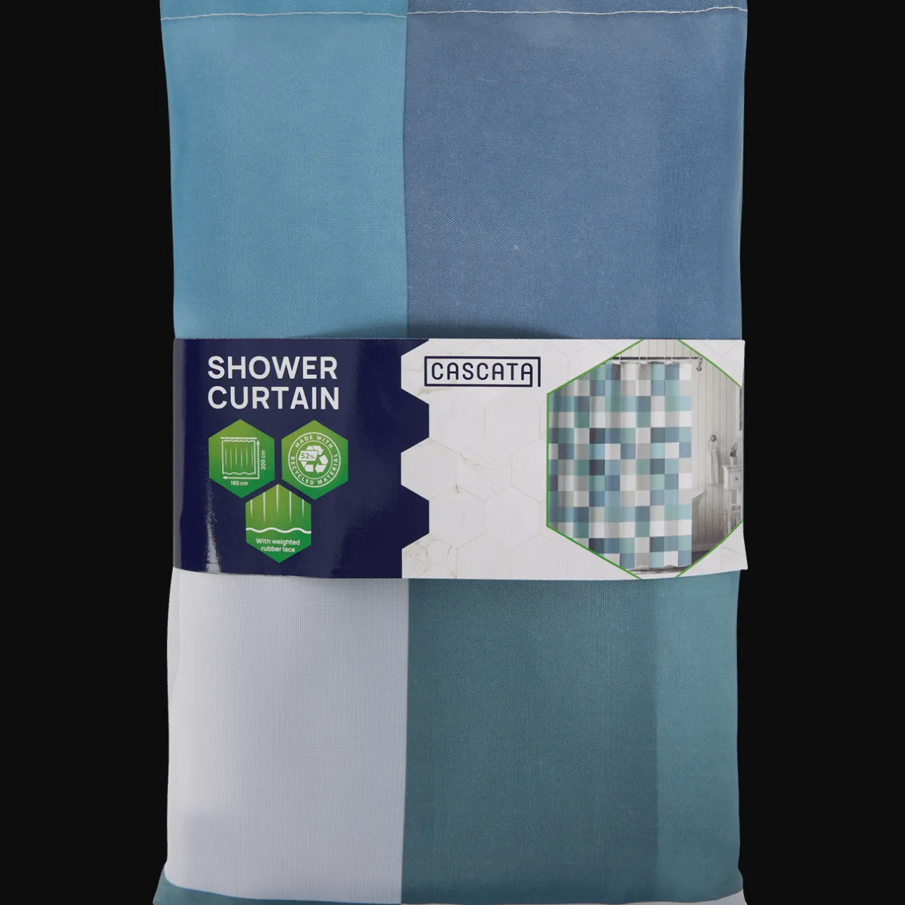 Action Douchegordijn> Badkamer & Toilet Accessoires