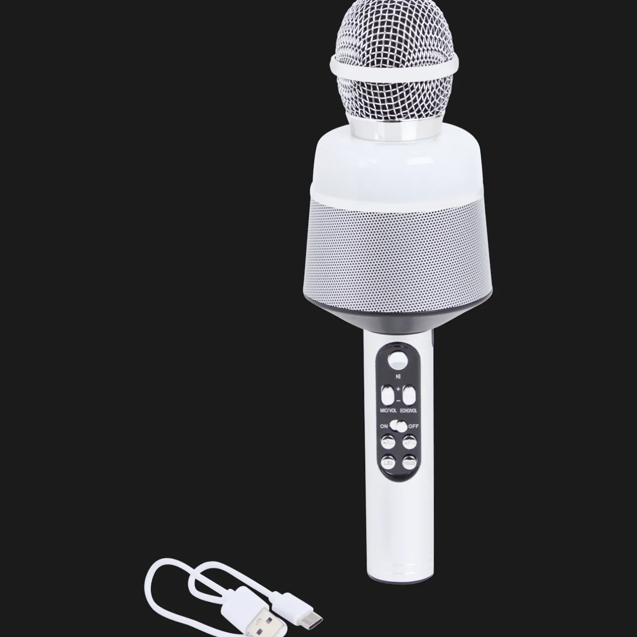 Action Draadloze karaokemicrofoon met licht> Multimedia Accessoires