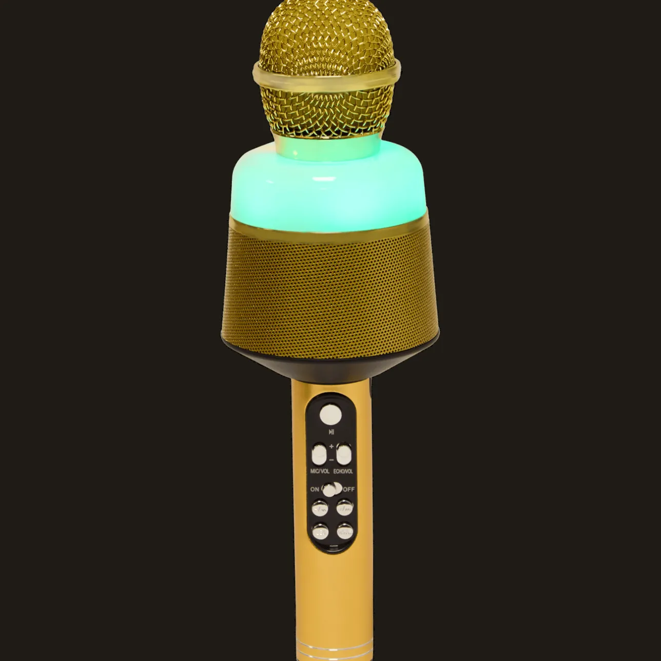 Action Draadloze karaokemicrofoon met licht> Multimedia Accessoires