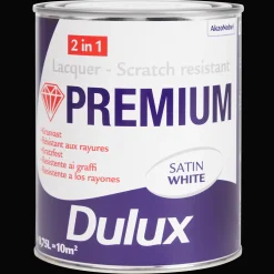 Dulux Premium acryllak satin white> Verf