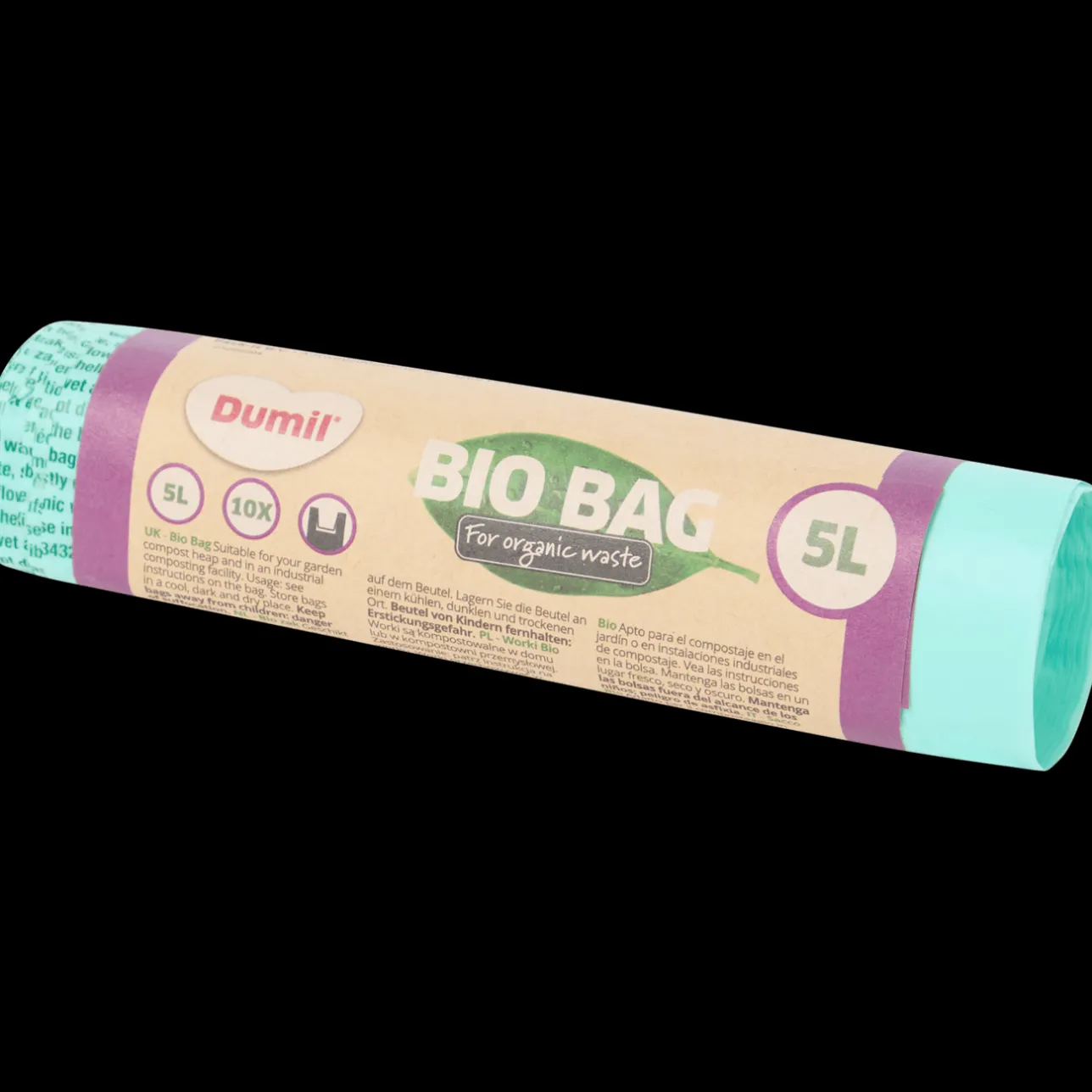 Dumil bio-afvalzakken> Prullenbakken