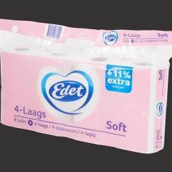 Edet Soft toiletpapier> Toilet- & Keukenpapier