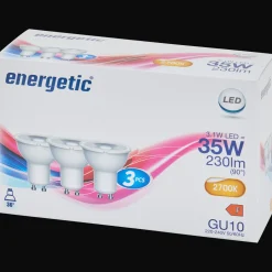Energetic ledlampen GU10> Verlichting