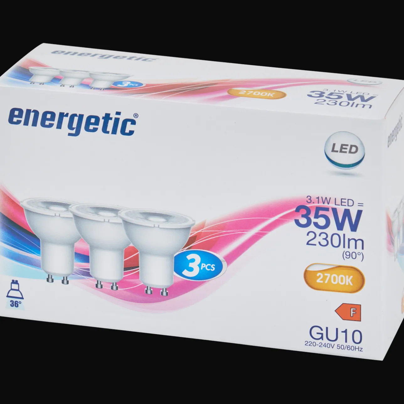 Energetic ledlampen GU10> Verlichting