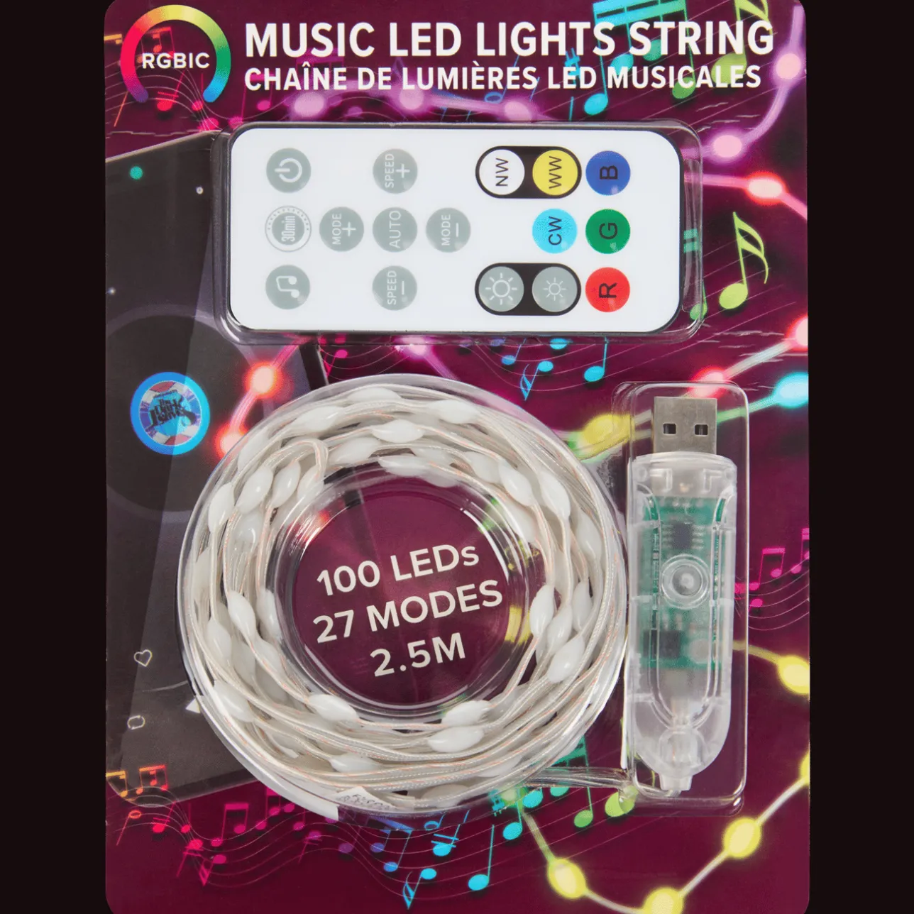Action Eurodomest muziek ledverlichtingssnoer> Verlichting