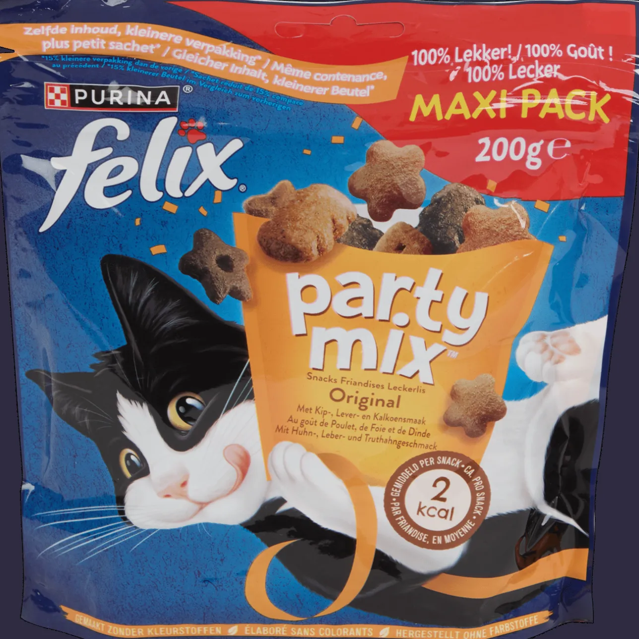 Felix Party Mix kattensnacks Original> Kat|Dierenvoeding
