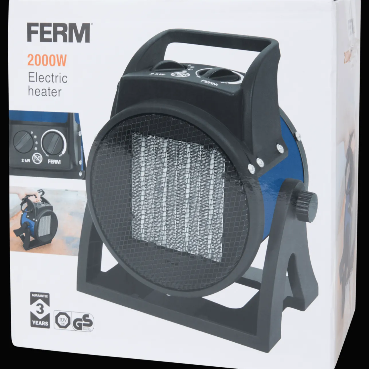 FERM elektrische kachel> Ventilatoren
