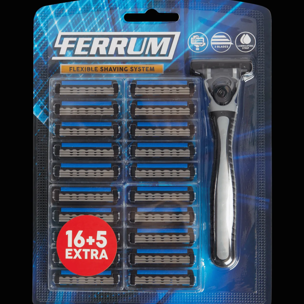 Ferrum scheermes met extra mesjes>Heren Ontharen & Scheren