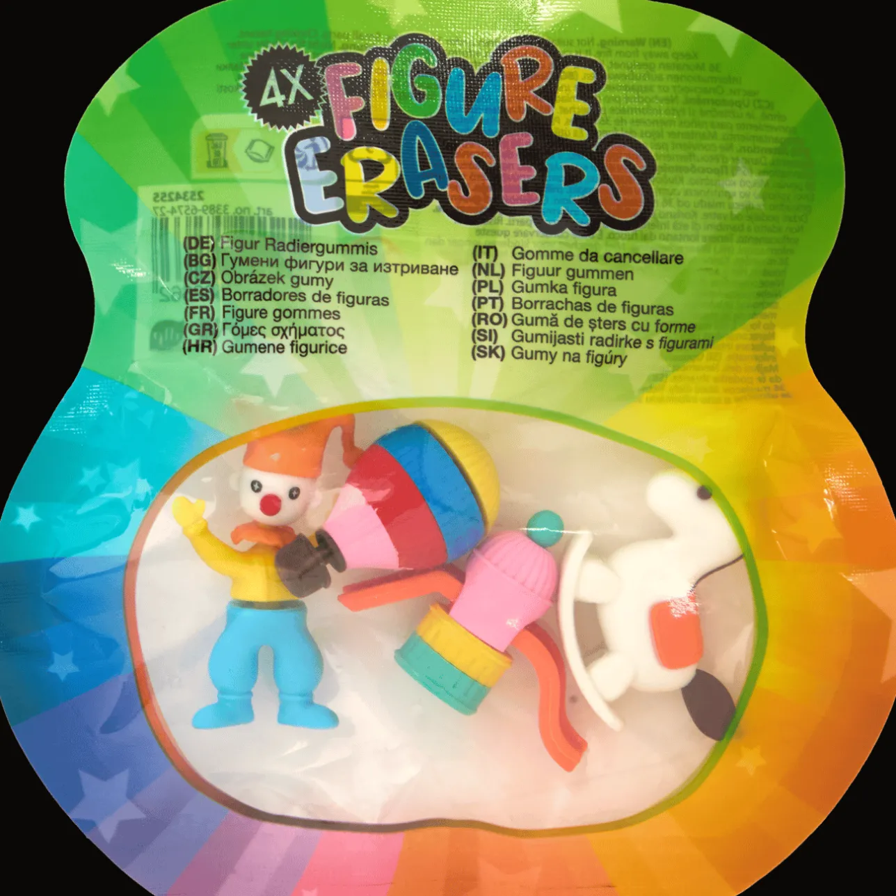 Action Figuurgummen> Kleuren & Tekenen