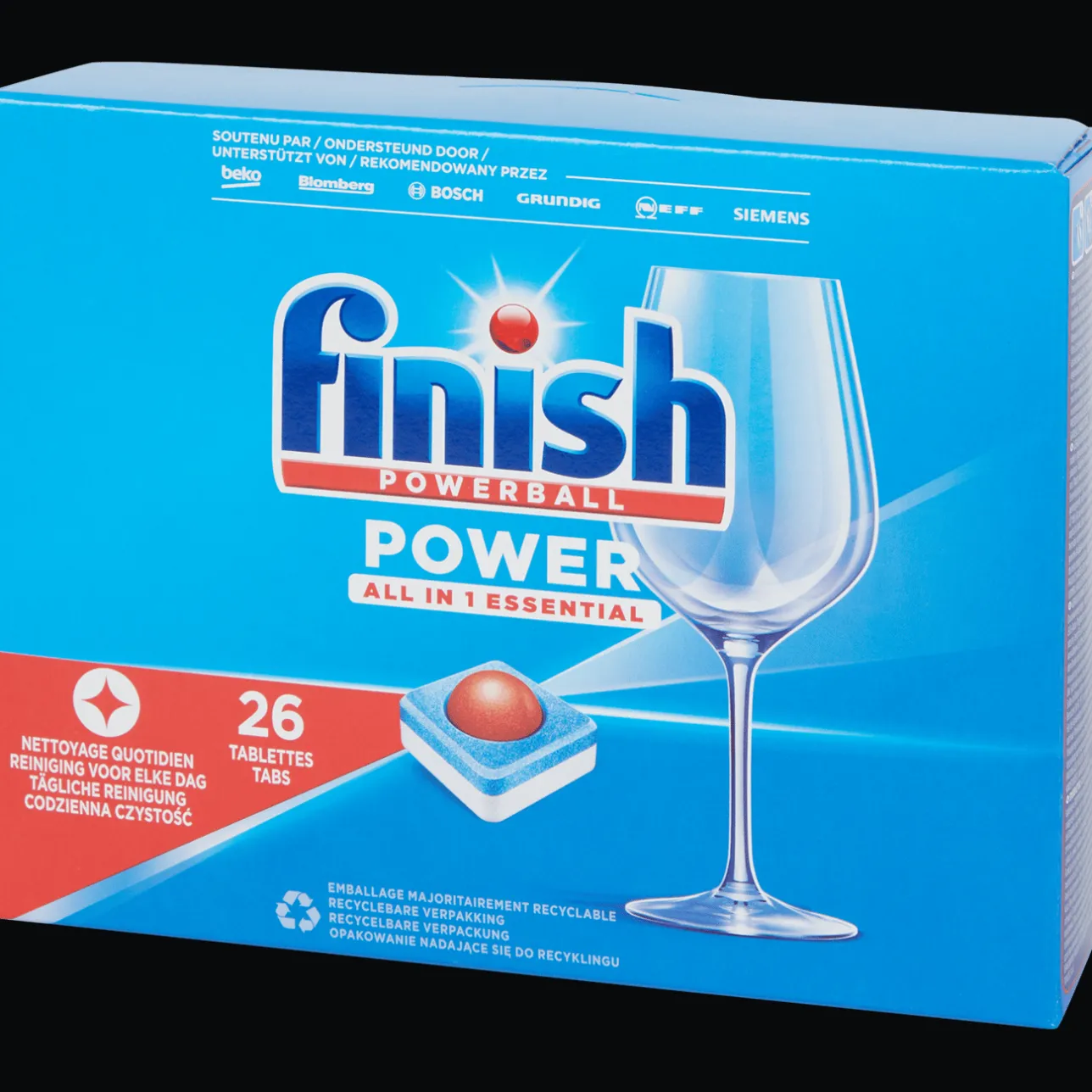 Finish Powerball All-in-1 vaatwastabletten Power> Afwas- & Wasmiddelen
