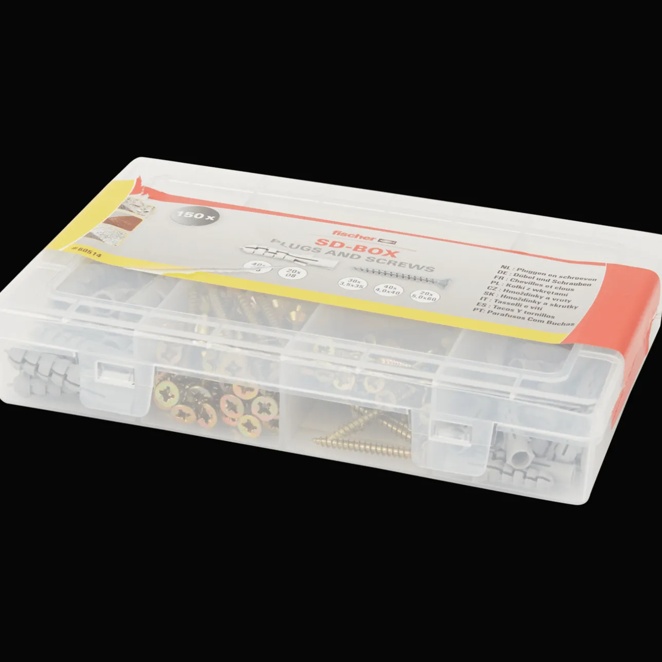 Fischer pluggen- en schroevenbox> Gereedschap
