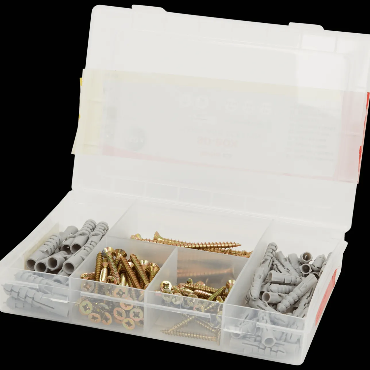 Fischer pluggen- en schroevenbox> Gereedschap