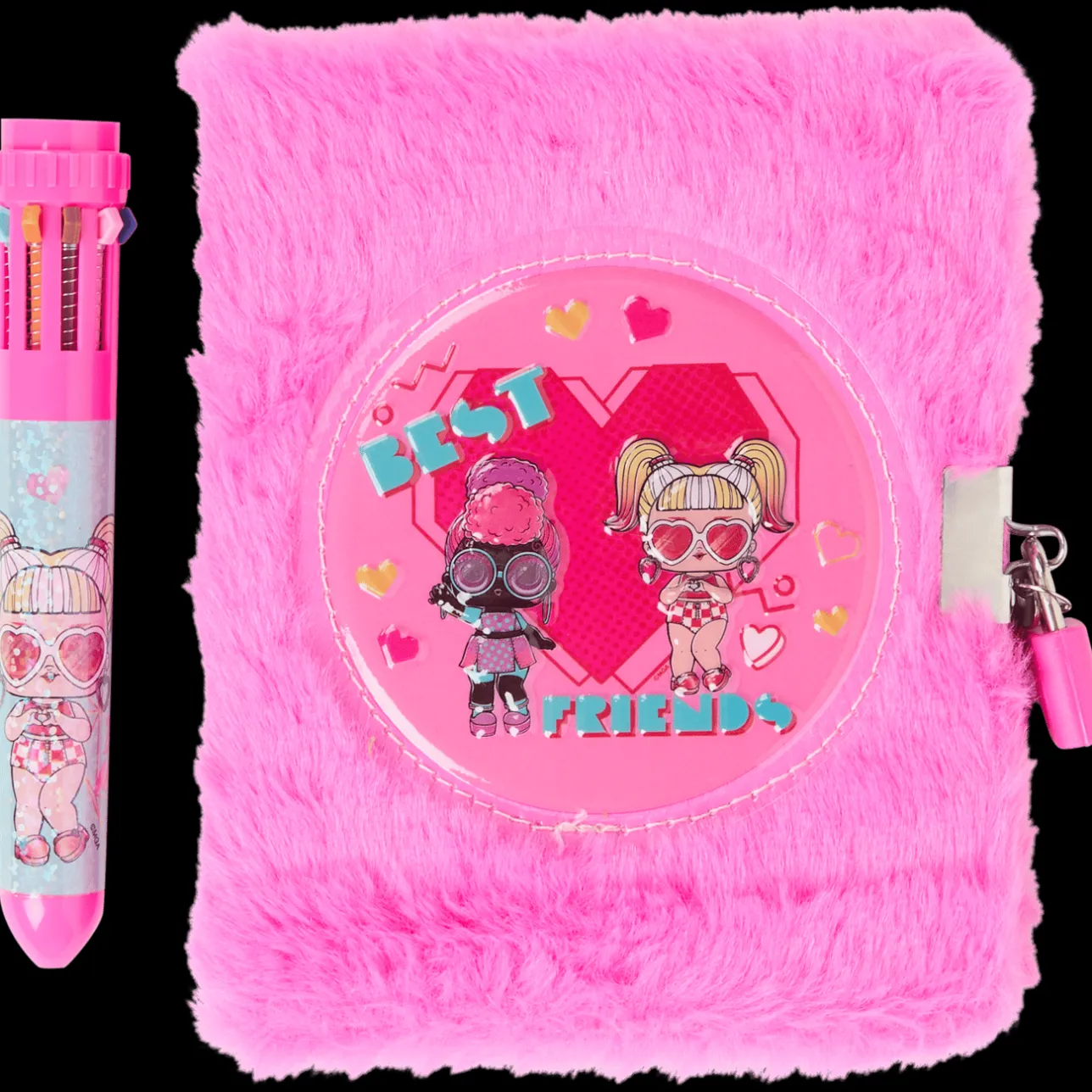 Action Fluffy dagboek met slot> Kleuren & Tekenen