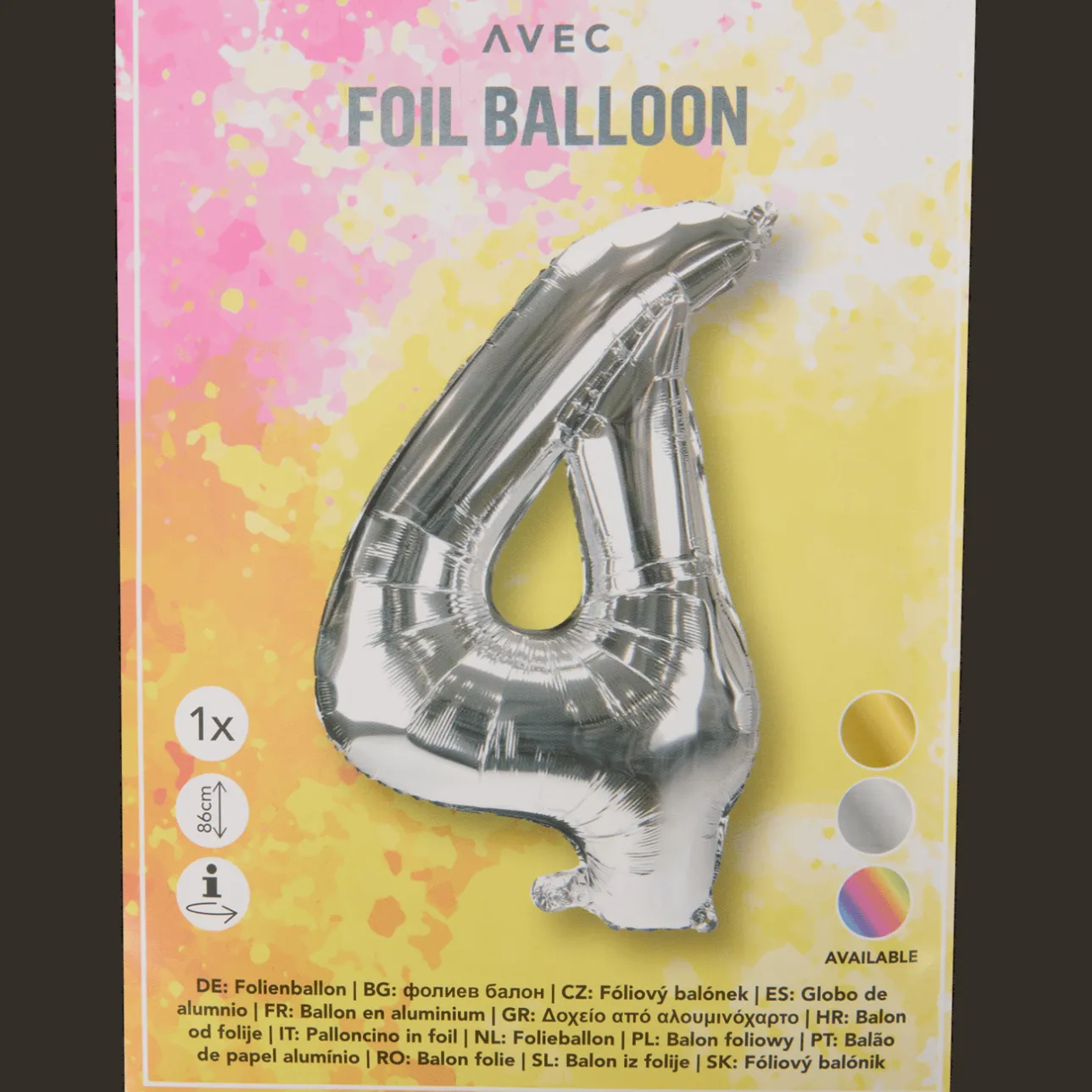 Action Folieballon cijfer> Ballonnen & Slingers