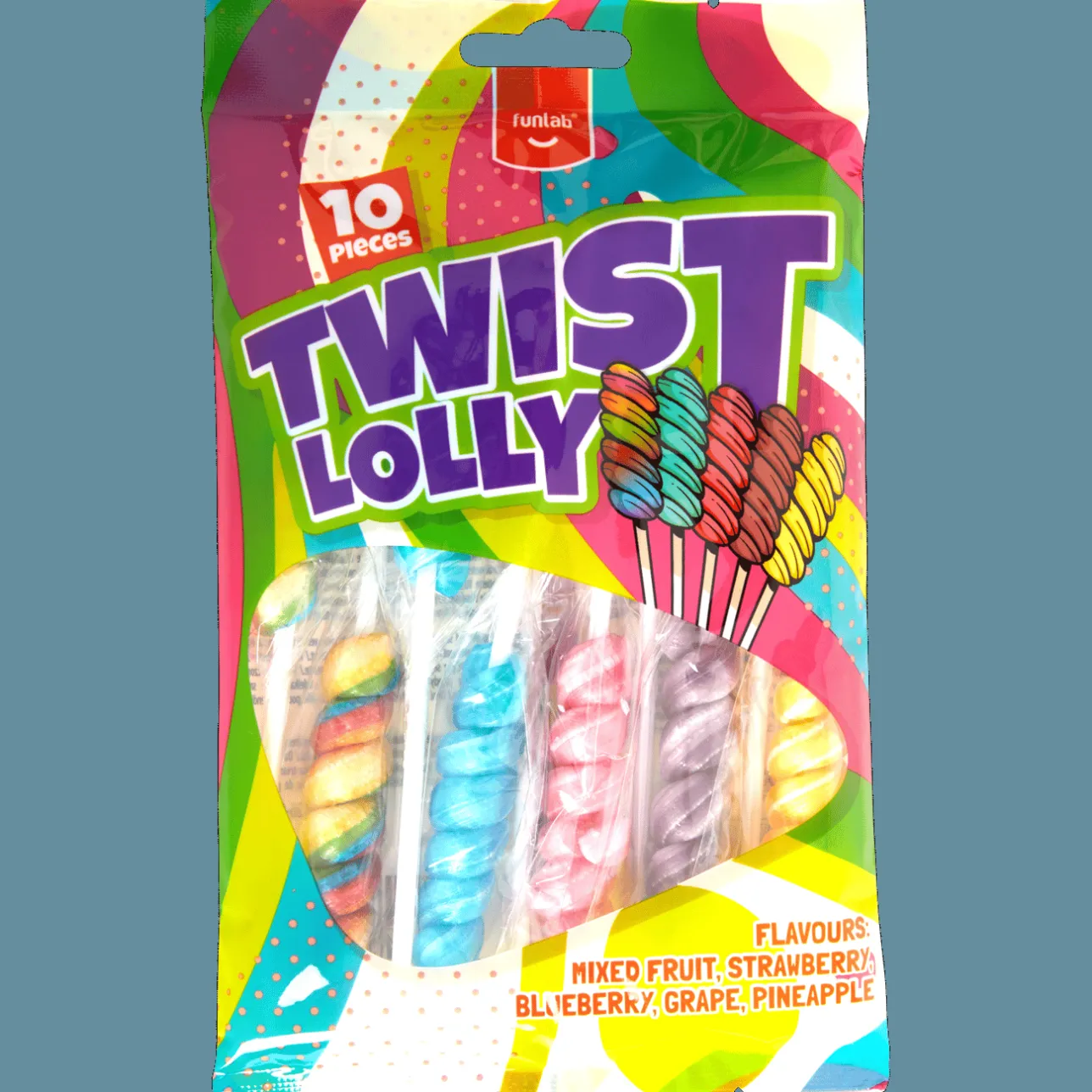 Action Funlab twist lolly's> Drop & Snoep