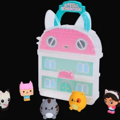 Action Gabby's Dollhouse koffer met 3D-figuren> Spellen