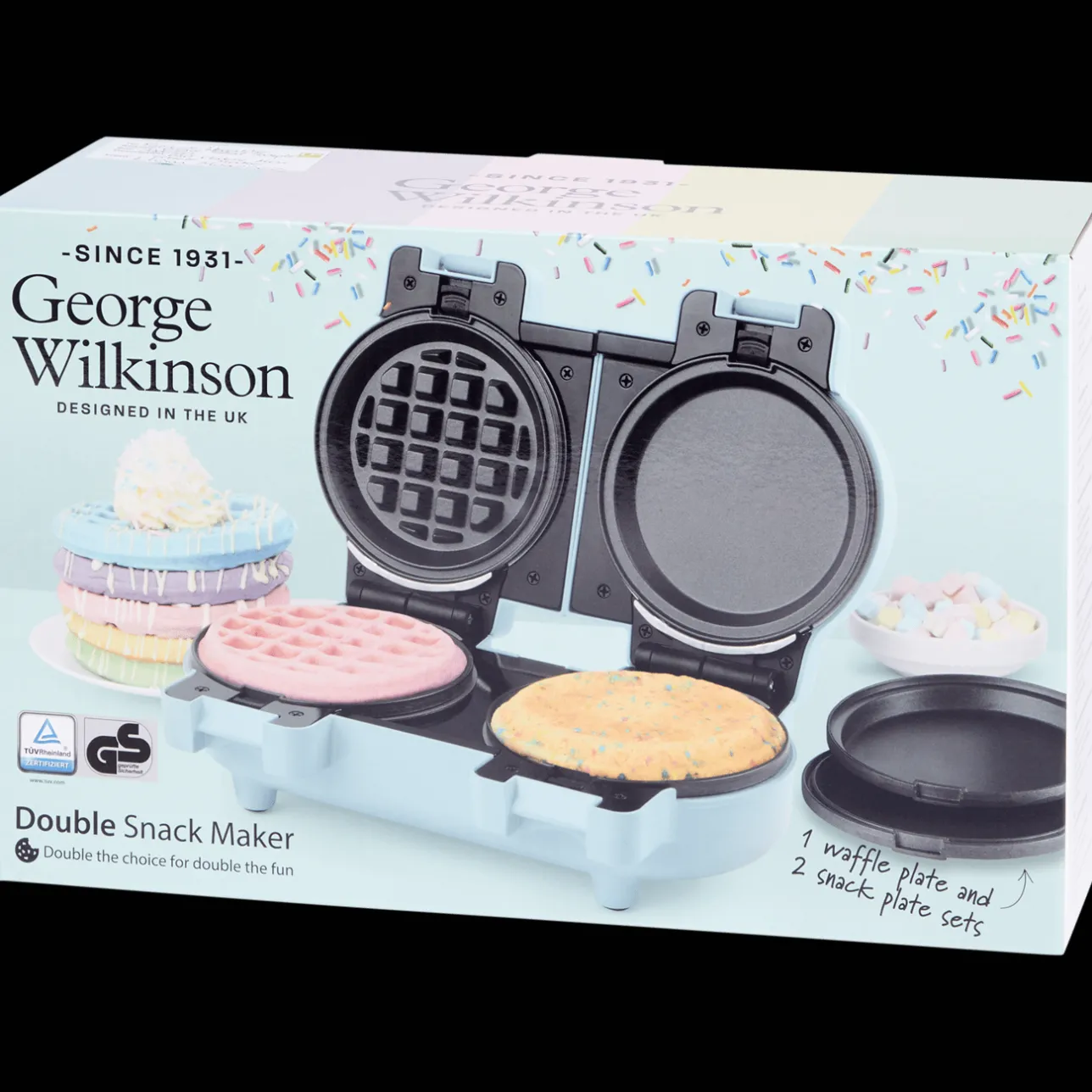 Action George Wilkinson dubbele snackmaker> Keukenapparaten