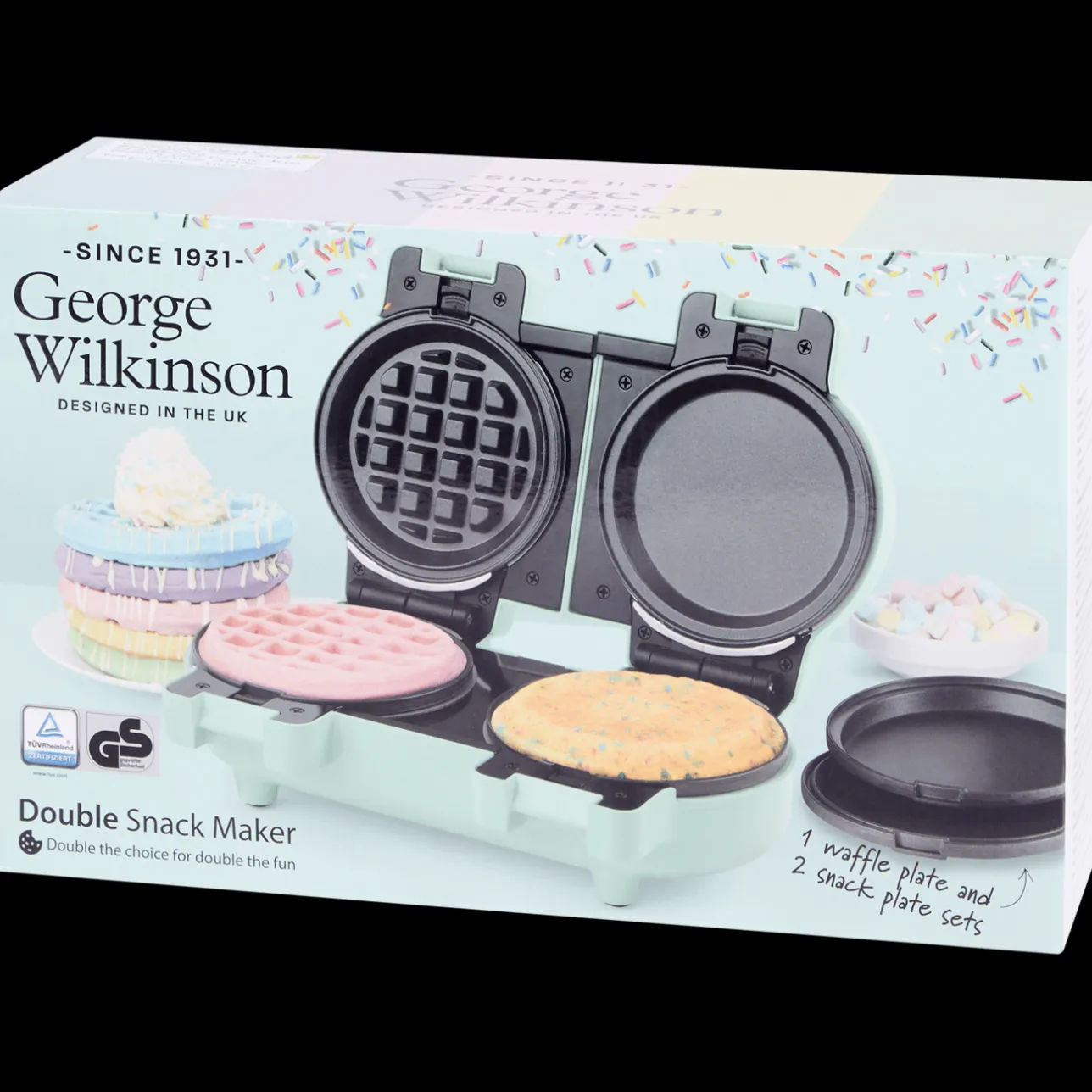 Action George Wilkinson dubbele snackmaker> Keukenapparaten