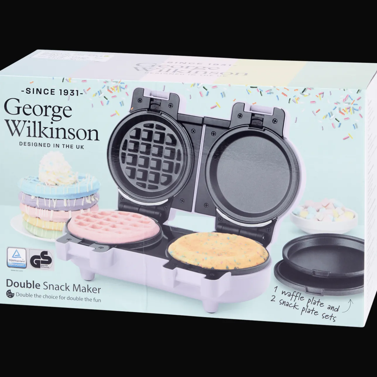 Action George Wilkinson dubbele snackmaker> Keukenapparaten