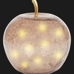 Action Glazen appel met ledlicht> Woonaccessoires